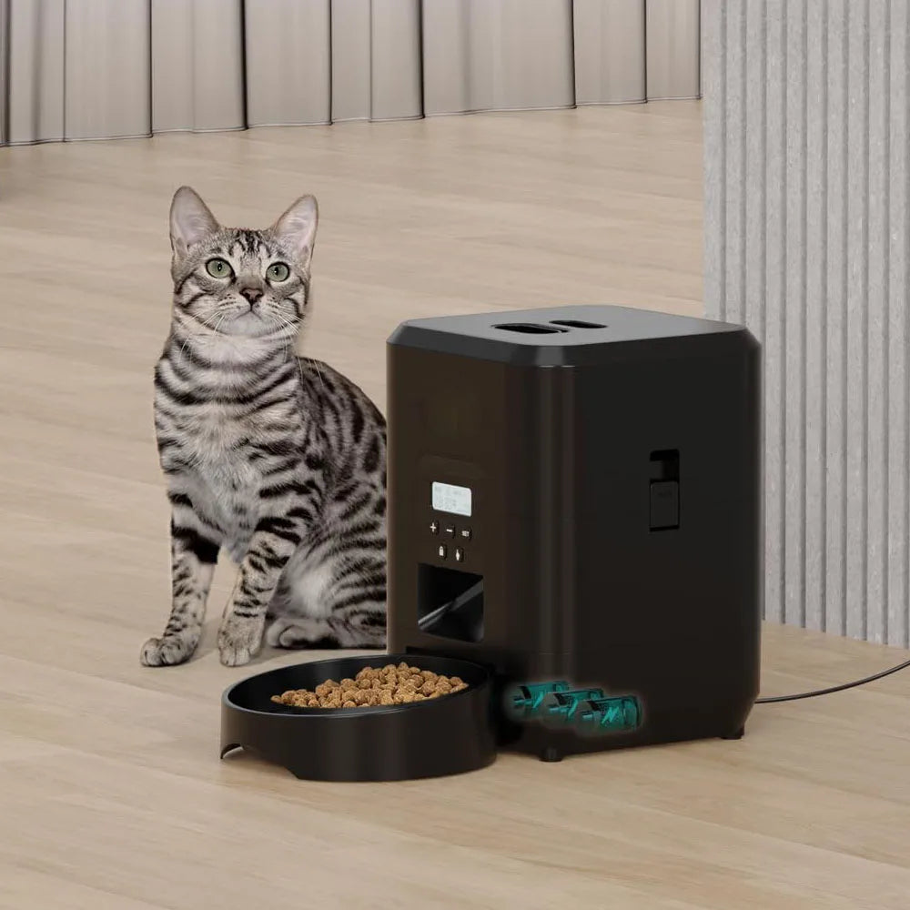 New 2L Smart Pet Feeder - Automatic Food Dispenser for Cats and Dogs - Regular & Quantitative Feeding - Image 6