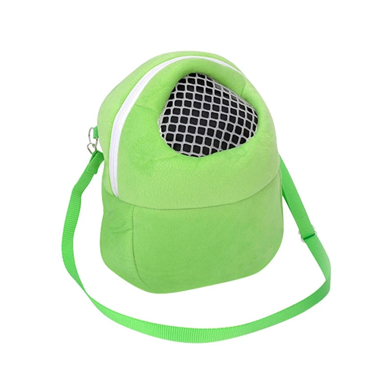 Portable Small Animal Carrier Bag for Travel - Fits Rats, Hamsters, Hedgehogs, Chinchillas, and Ferrets - Image 9