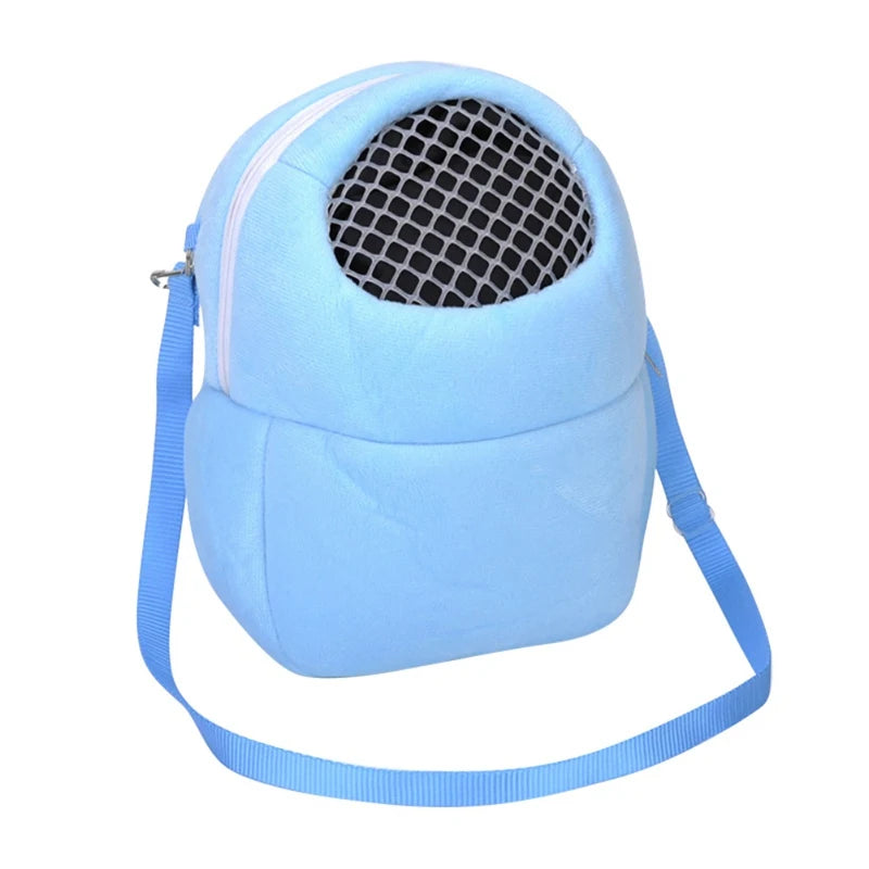 Portable Small Animal Carrier Bag for Travel - Fits Rats, Hamsters, Hedgehogs, Chinchillas, and Ferrets - Image 10