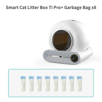 Tonepie Automatic Toilet for Cats Self-Cleaning Cat Litter Box APP Control Electric Proof Splash Sandbox Cat Pet Supplies Cat WC - Image 3